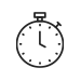 An icon of a stop watch